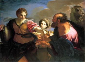卡羅 馬拉塔 Rebecca and Eliezer at the Well 卡羅 馬拉塔 Rebecca and Eliezer at the Well